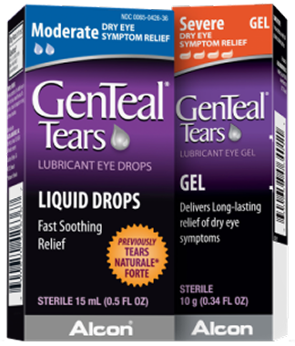 GENTEAL® Tears dry eye drops and gel